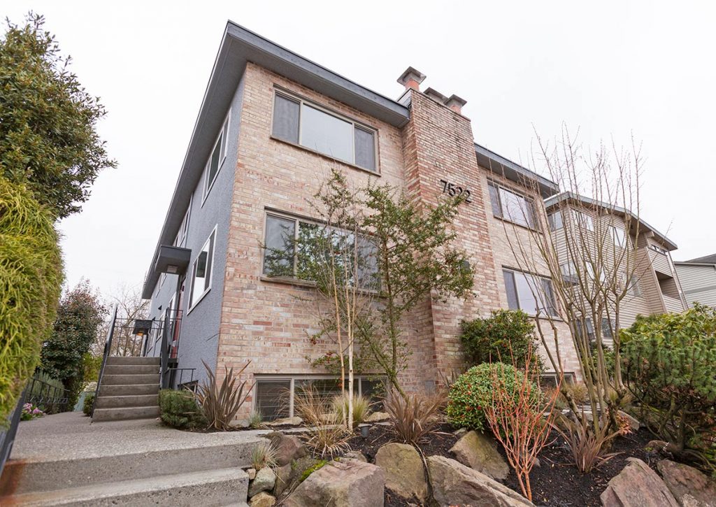 Apartment building exterior - 7522 24th Ave NW