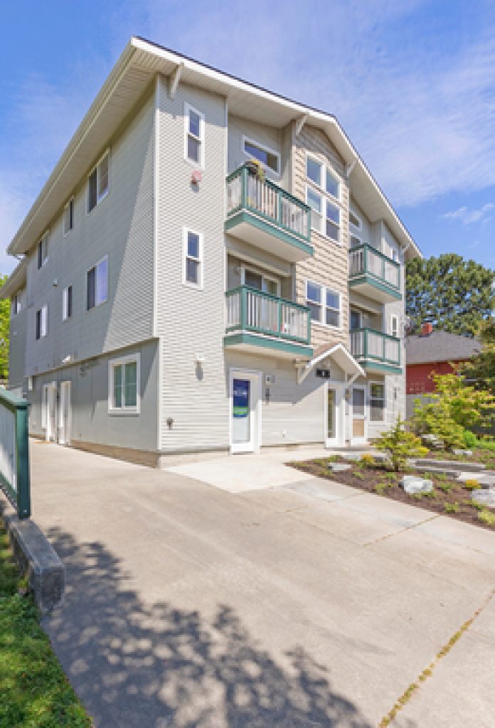 Apartment Building Exterior - Ballard Market Apartments