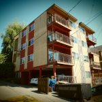 Apartment Building Exterior - Barrett Square Apartments