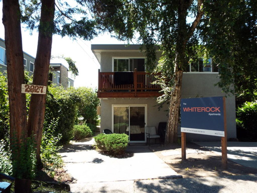 Apartment Building Exterior - Whiterock Apartments