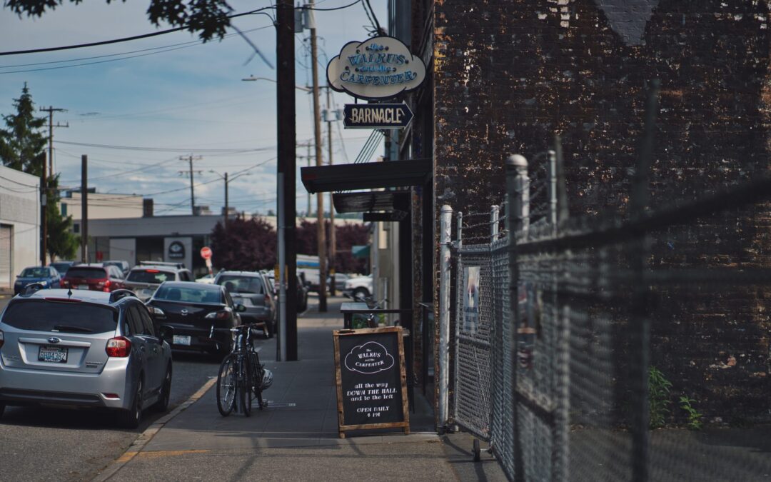 Ballard Seattle – Walrus & Carpenter in the background