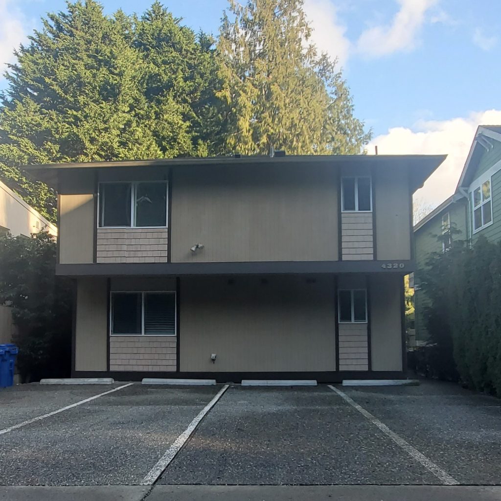 4320 36th Ave W Apartment property exterior two story with car parking