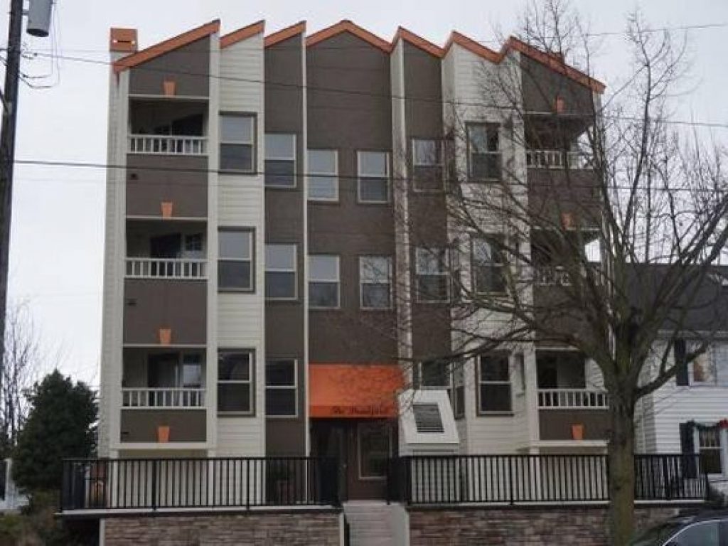 Apartment Building Exterior - Bradford Arms Apartments