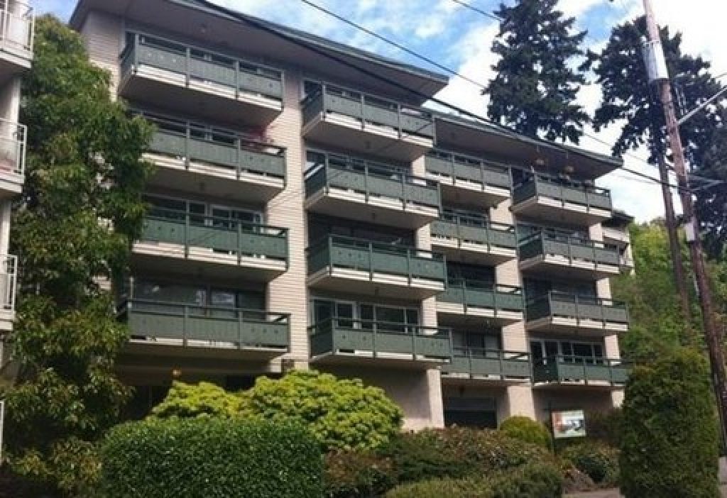 Apartment Building exterior - Halcyon Apartments