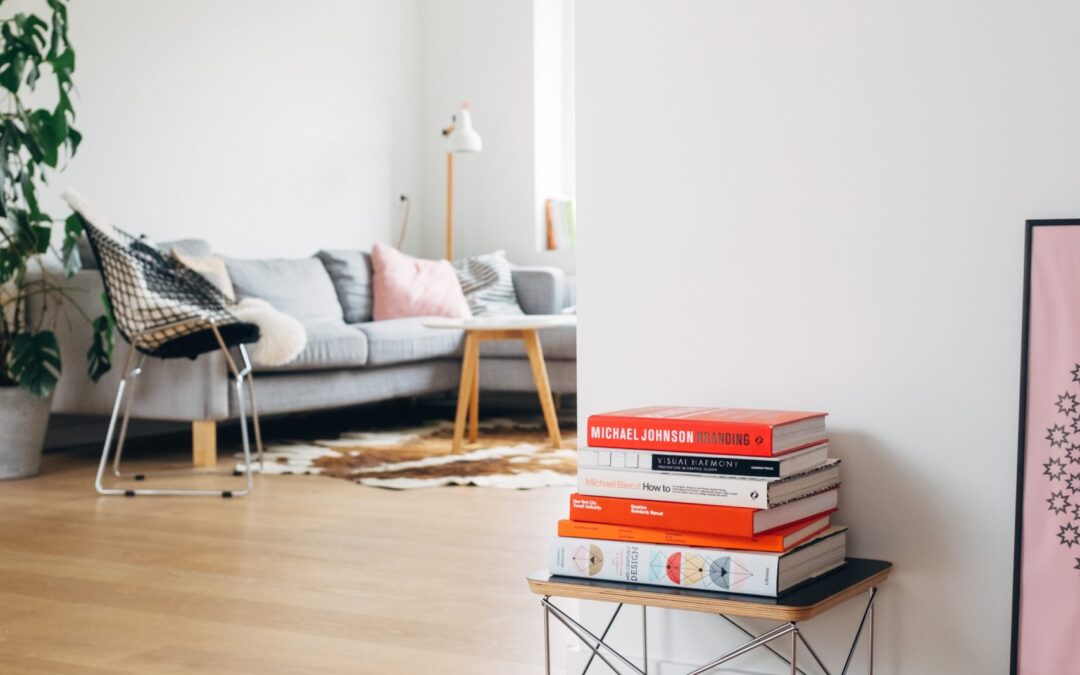 Apartment Unit Interior – wood floor living room